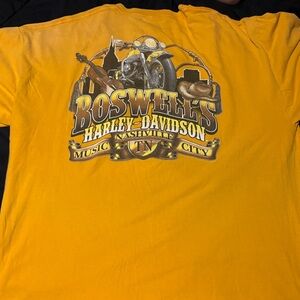 Harley-Davidson Yellow Graphic Tee 2XL